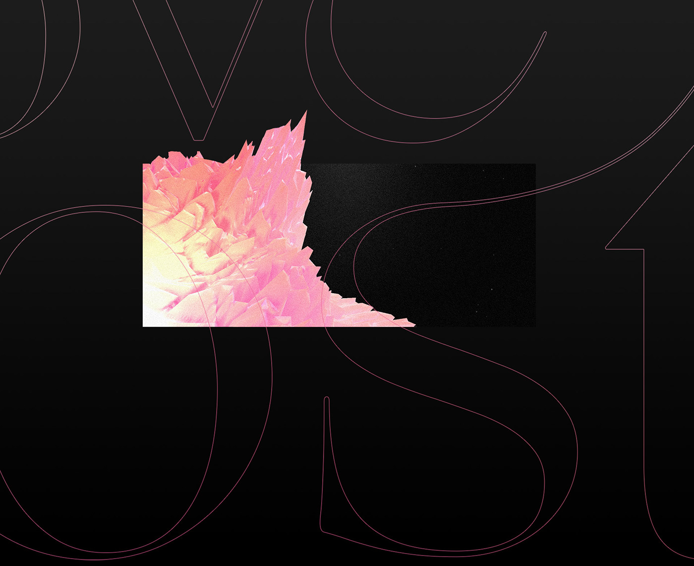 webgl experiment black heart Love motion minimal pink