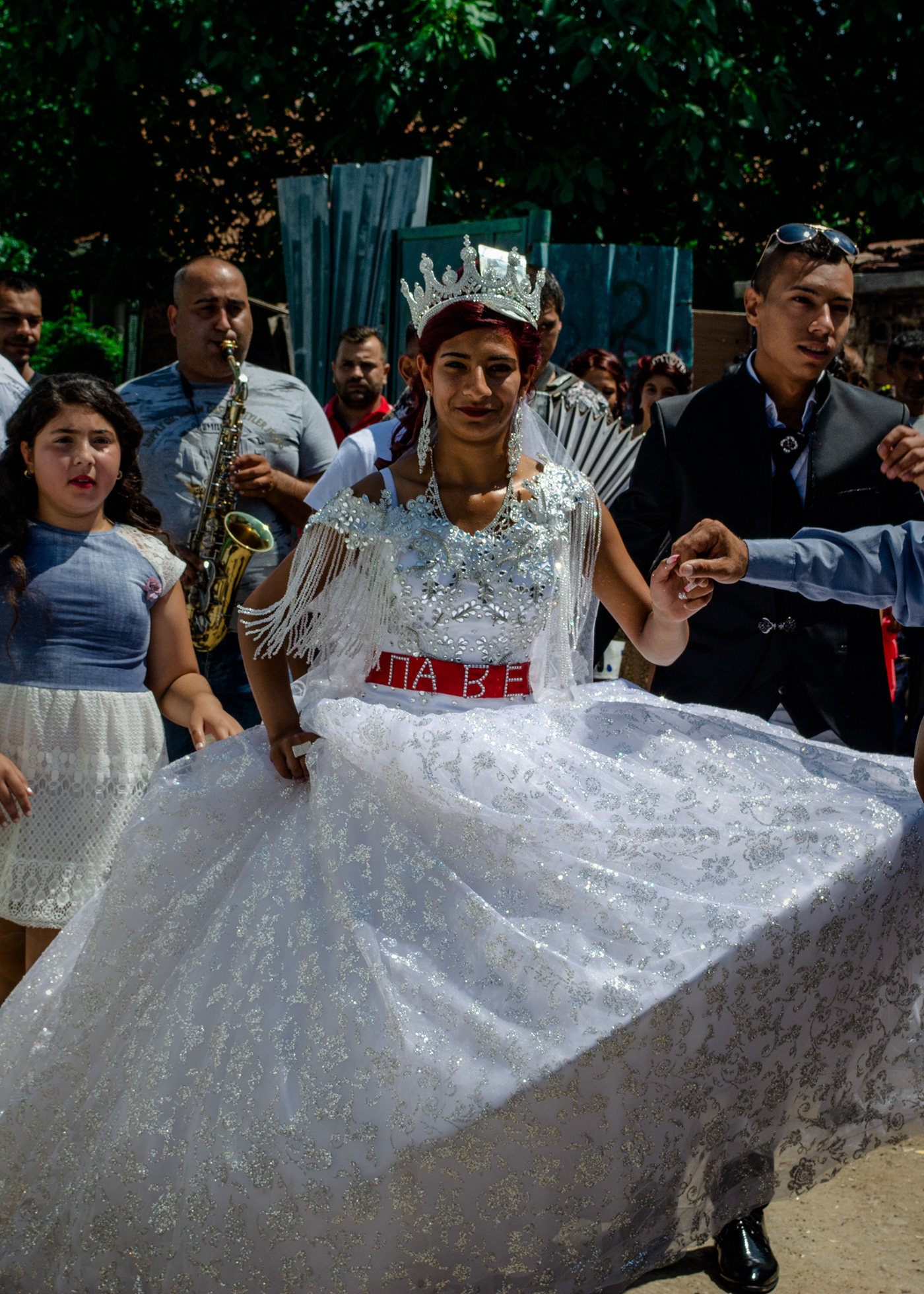 gypsy wedding Street Poverty photoshop edit raw celebration natural
