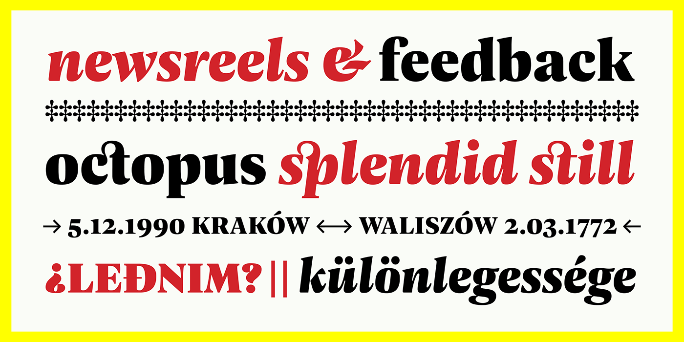 font Typeface typography   font design type design type editorial magazine design newspaper