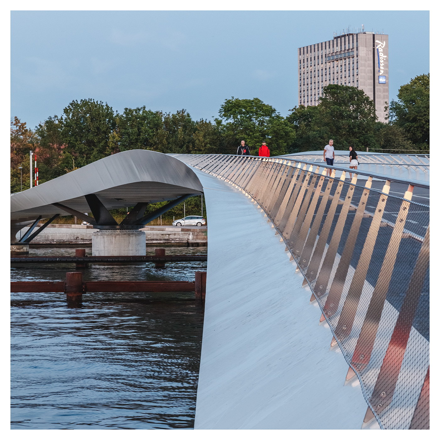 bridge Bridge Design copenhagen cycling bridge denmark infrastructure Infrastructure Design urbanism  