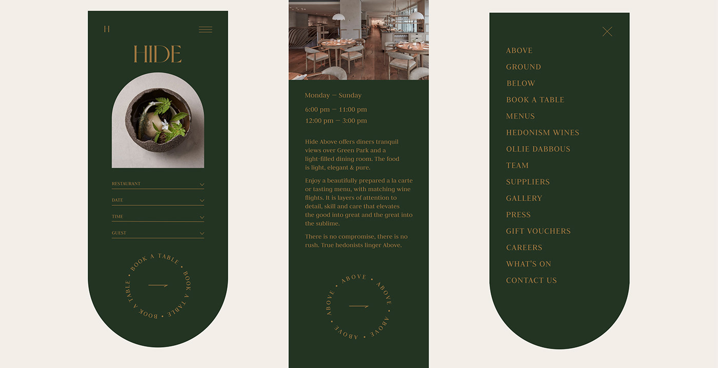 Booking concept interior design  redesign restaurant ux/ui Web Design  website for restaurant дизайн интерьера ресторан