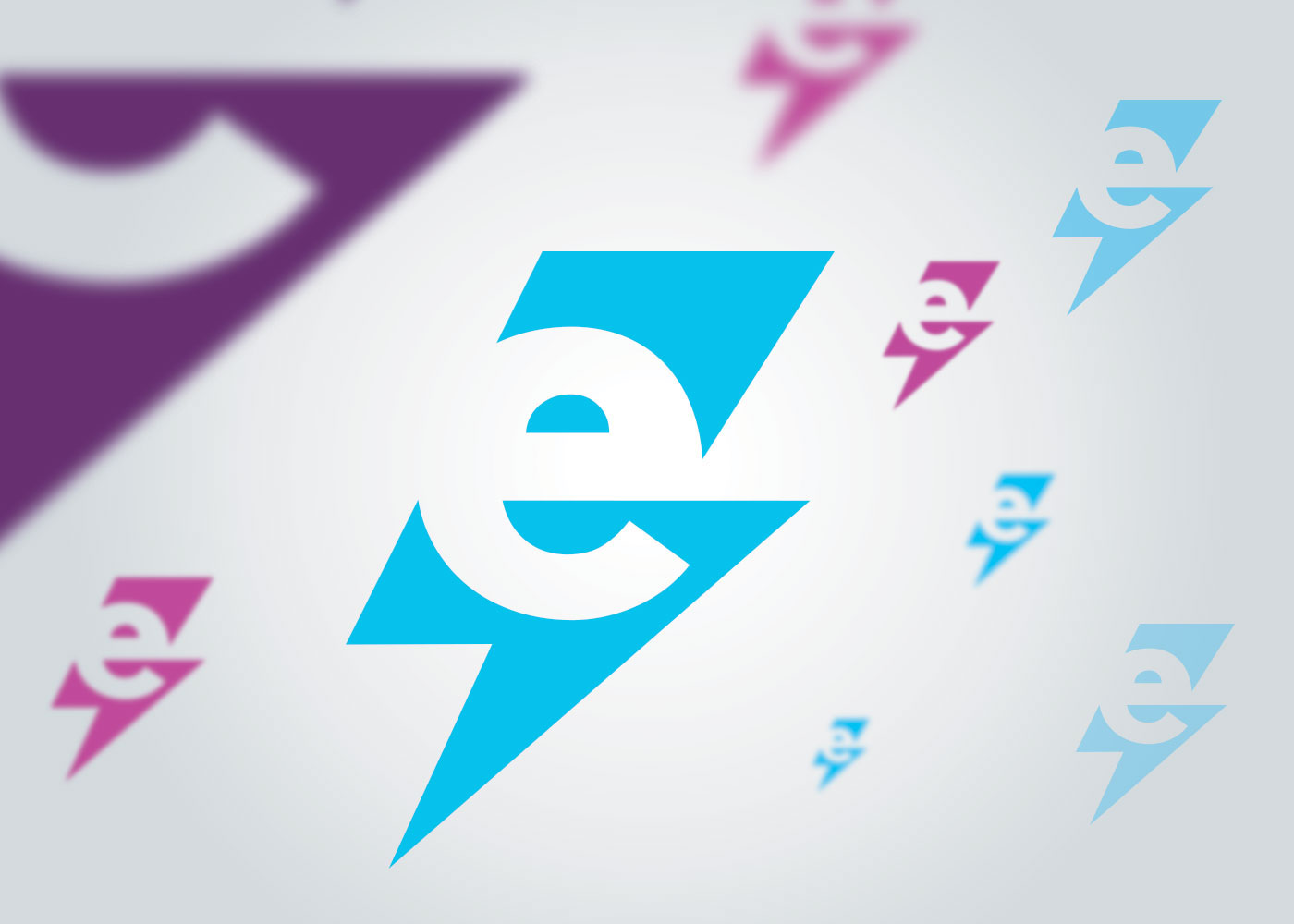 design  brand electricity  ecuador marca Logotipo identidad identity sistem corporate