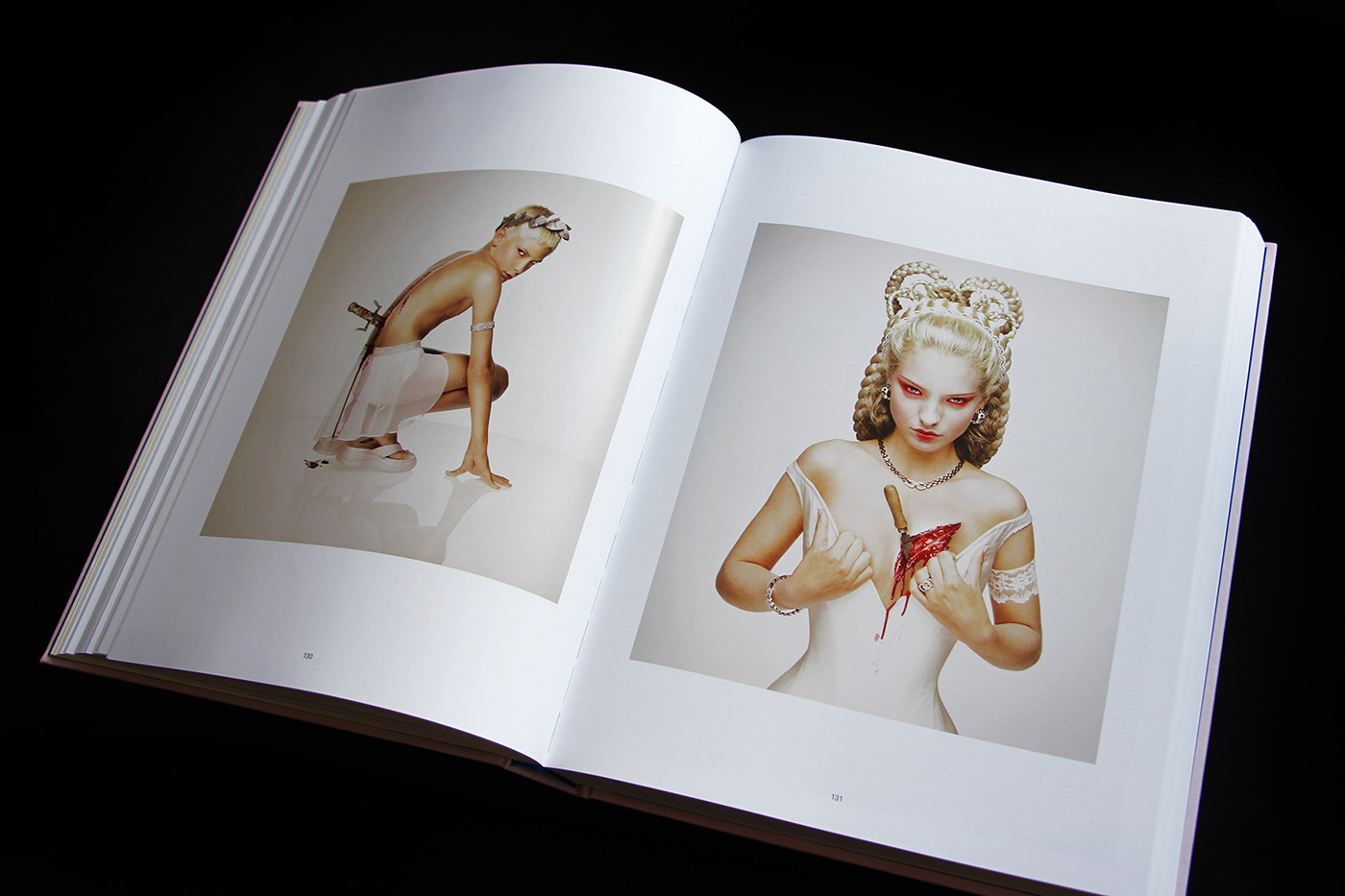 Erwin Olaf Photography  photobook artbook aperture typography   Bookdesign coverdesign hardcover editorial