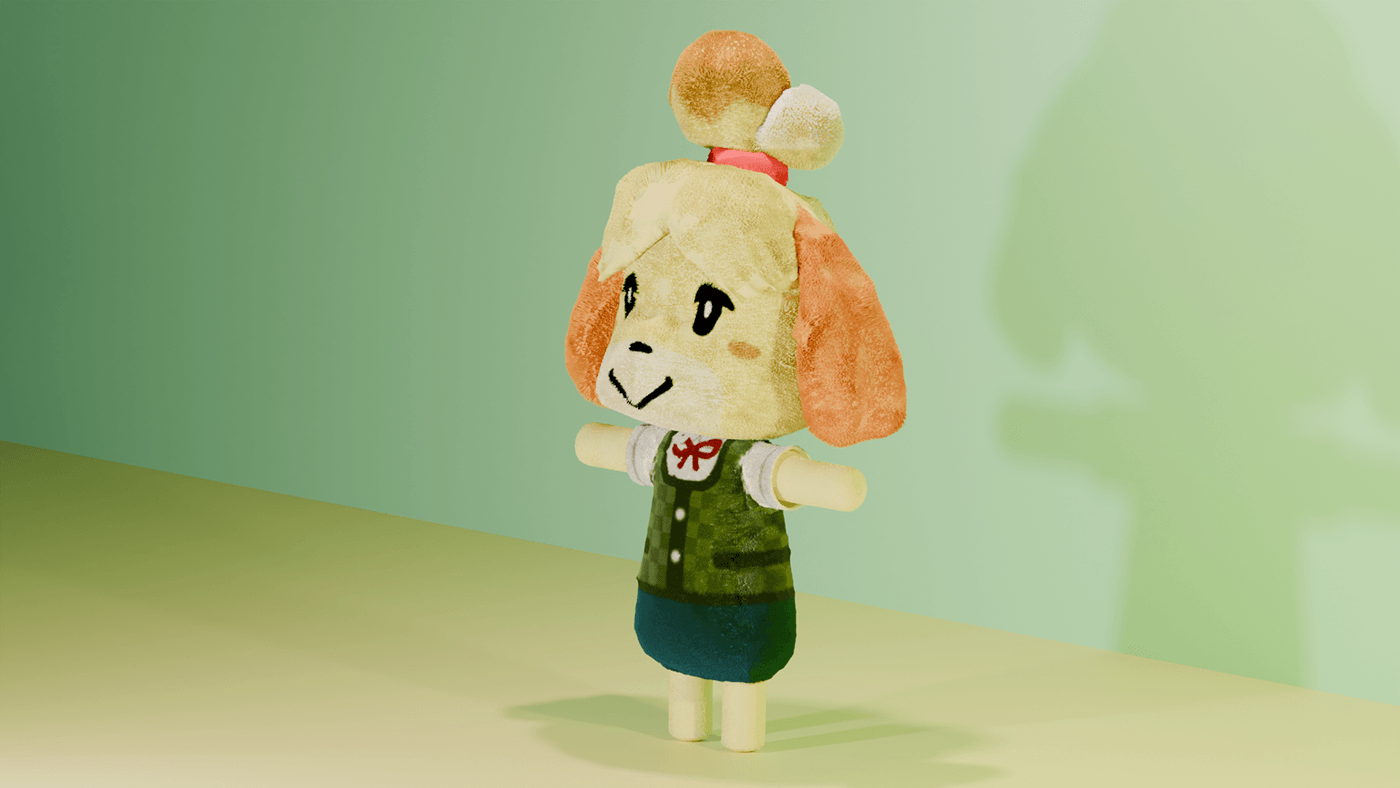 Animal Crossing Video Games 3D soft toy