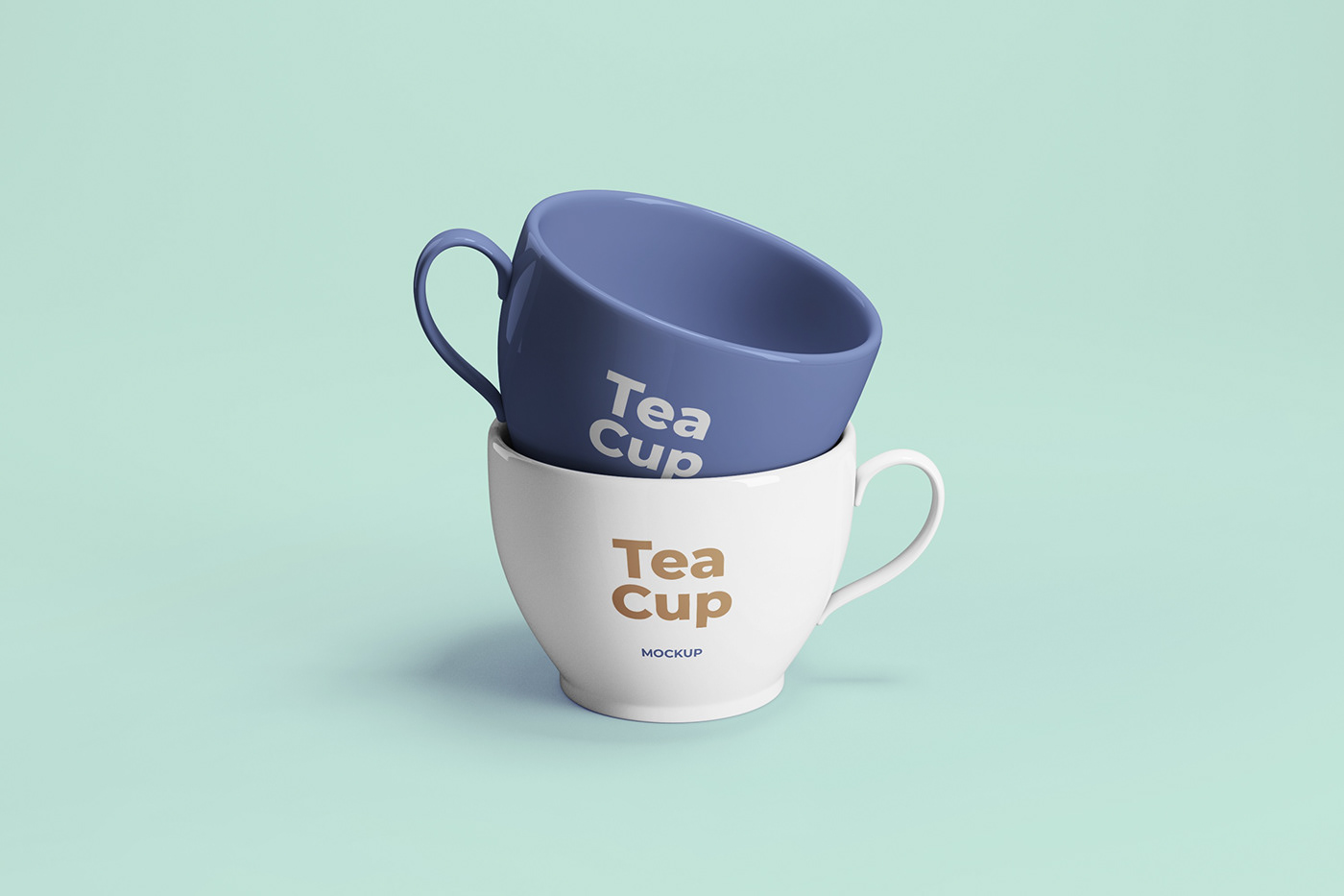 branding  cafe Coffee cup design drink logo Mockup Mug  tea