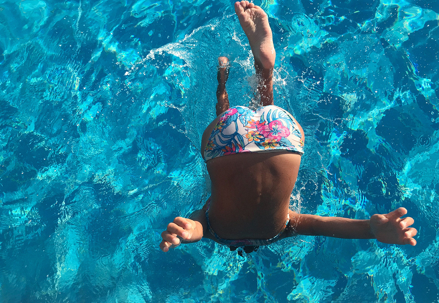 iphone Pool swimming children kids jumping holidays Greece have fun fashion swim sunset