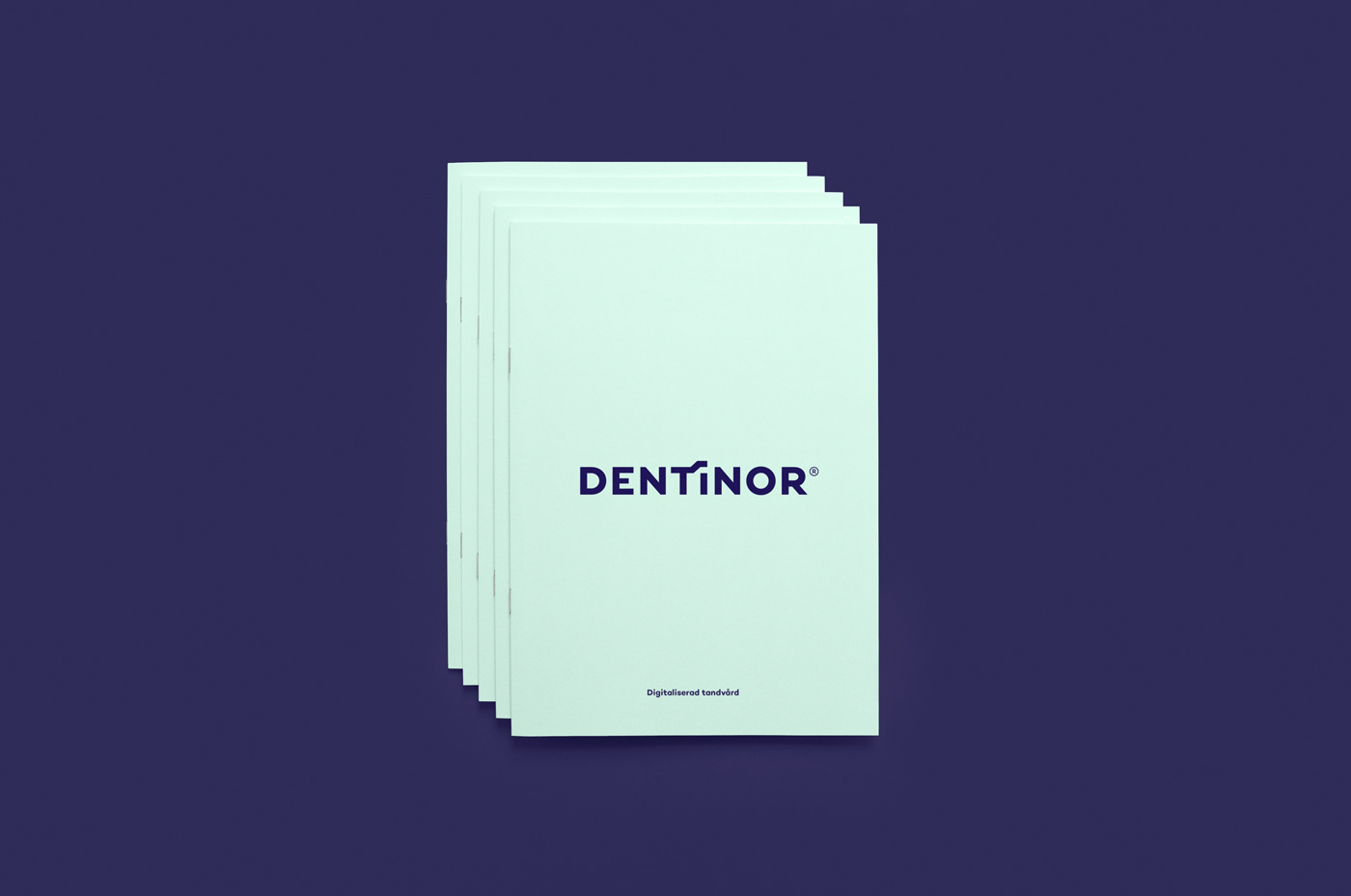 branding  dental Sweden Packaging products logo type typography   blue