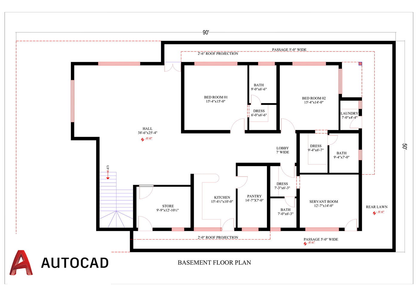 2д Drawing  architectural design AutoCAD Fascade Design 2d architecture 2D Elevation detailed drawing