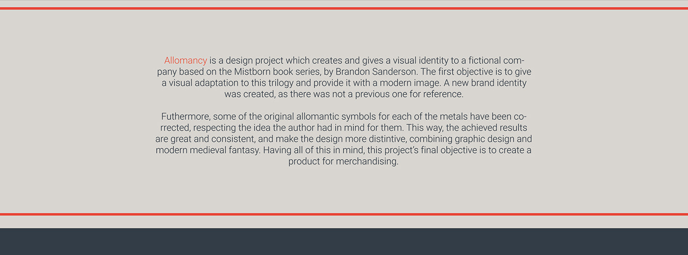 Allomancy brand brandbook brandon sanderson fantasy logo merchandising mistborn Packaging visual identity