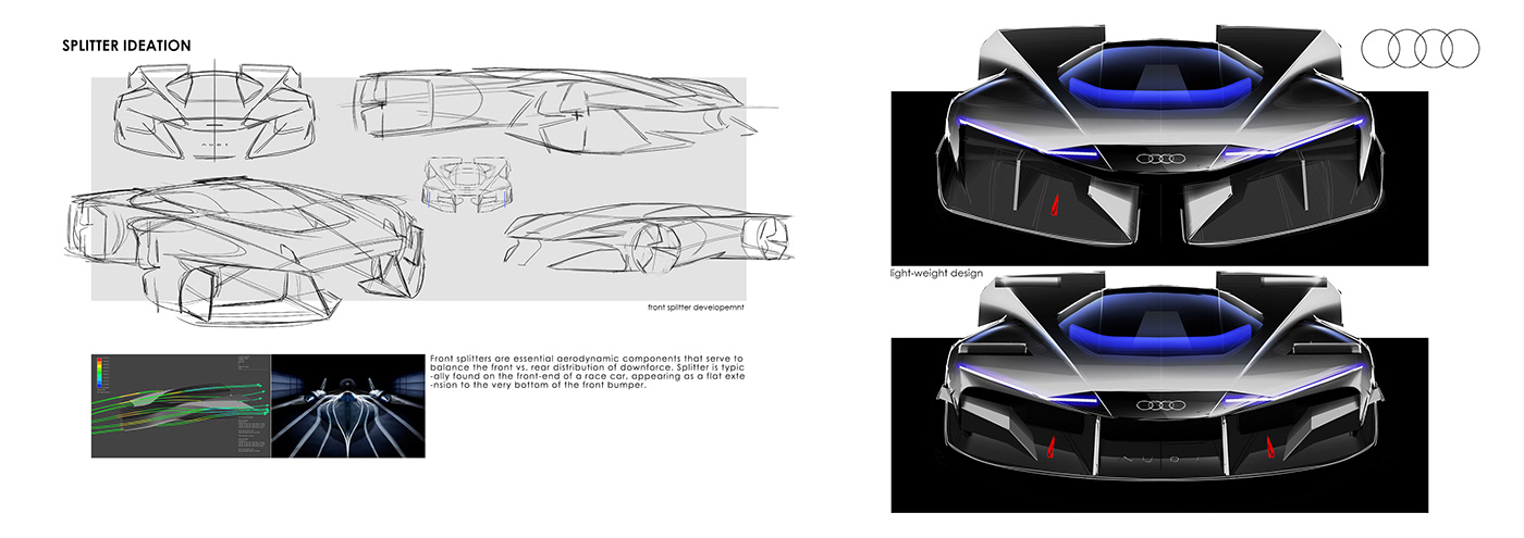 art Audi automotive   car concept design Digital Art  Gaming student visual