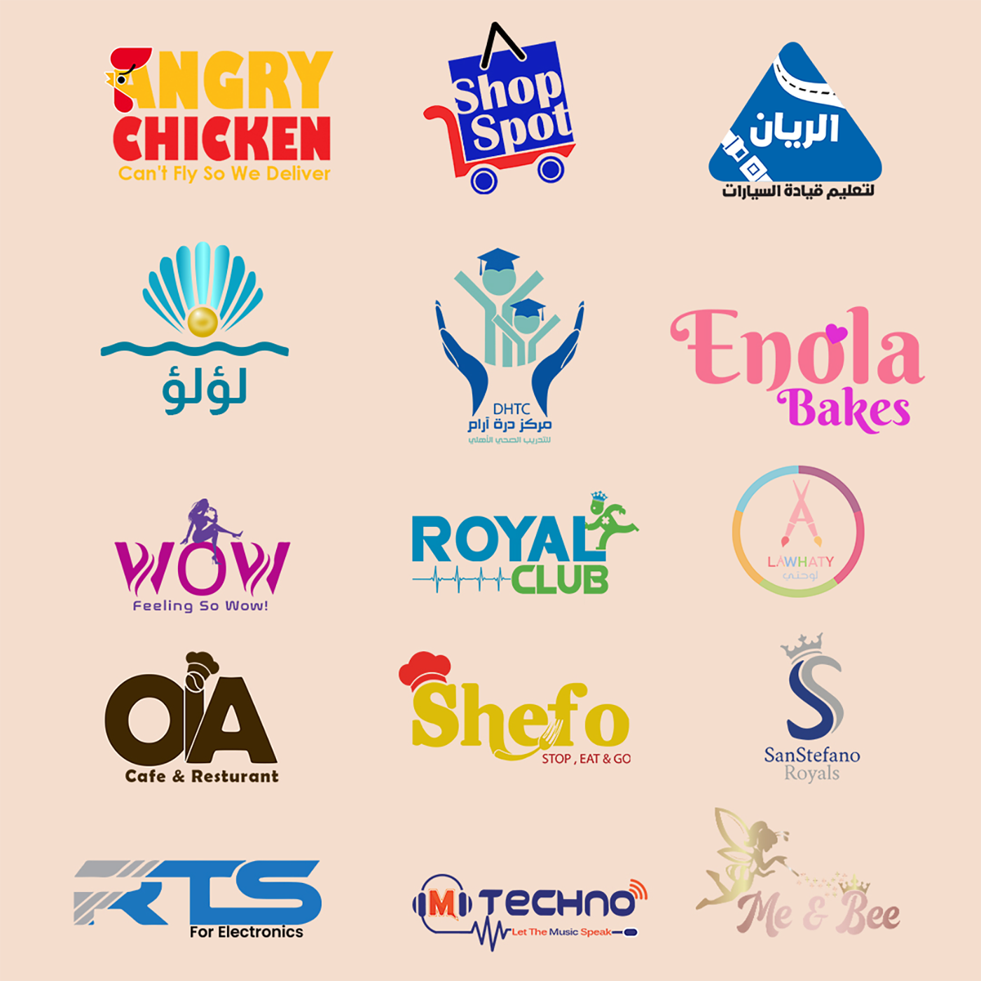 logos design Logo Design شعار brand branding  designer identity logo poster