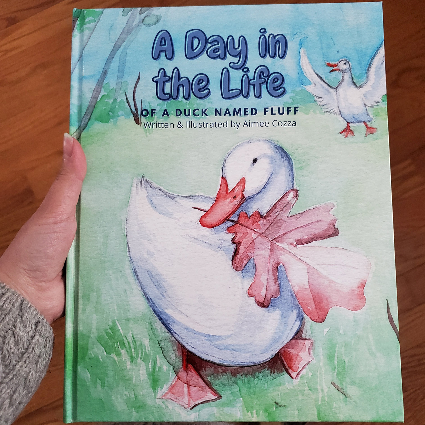 children's book children's illustration duck ducks ILLUSTRATION  painting   watercolor