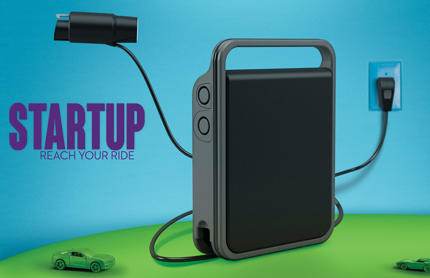 quirky Startup car charger