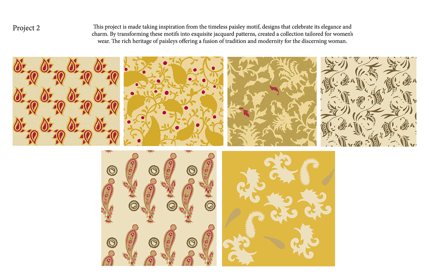 jacquard damask weaving textile PointCarre textile design  NIFT
