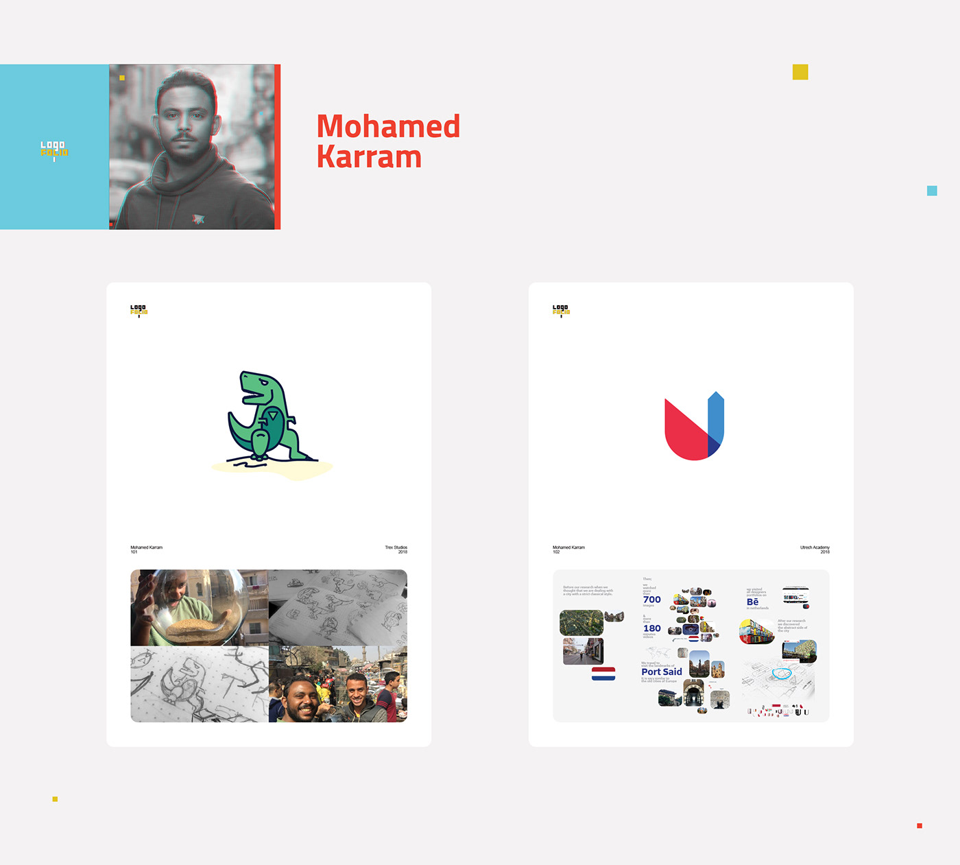Event logofolio brand egypt cairo Corporate Identity design Golden Ratio creative behance portfolio review