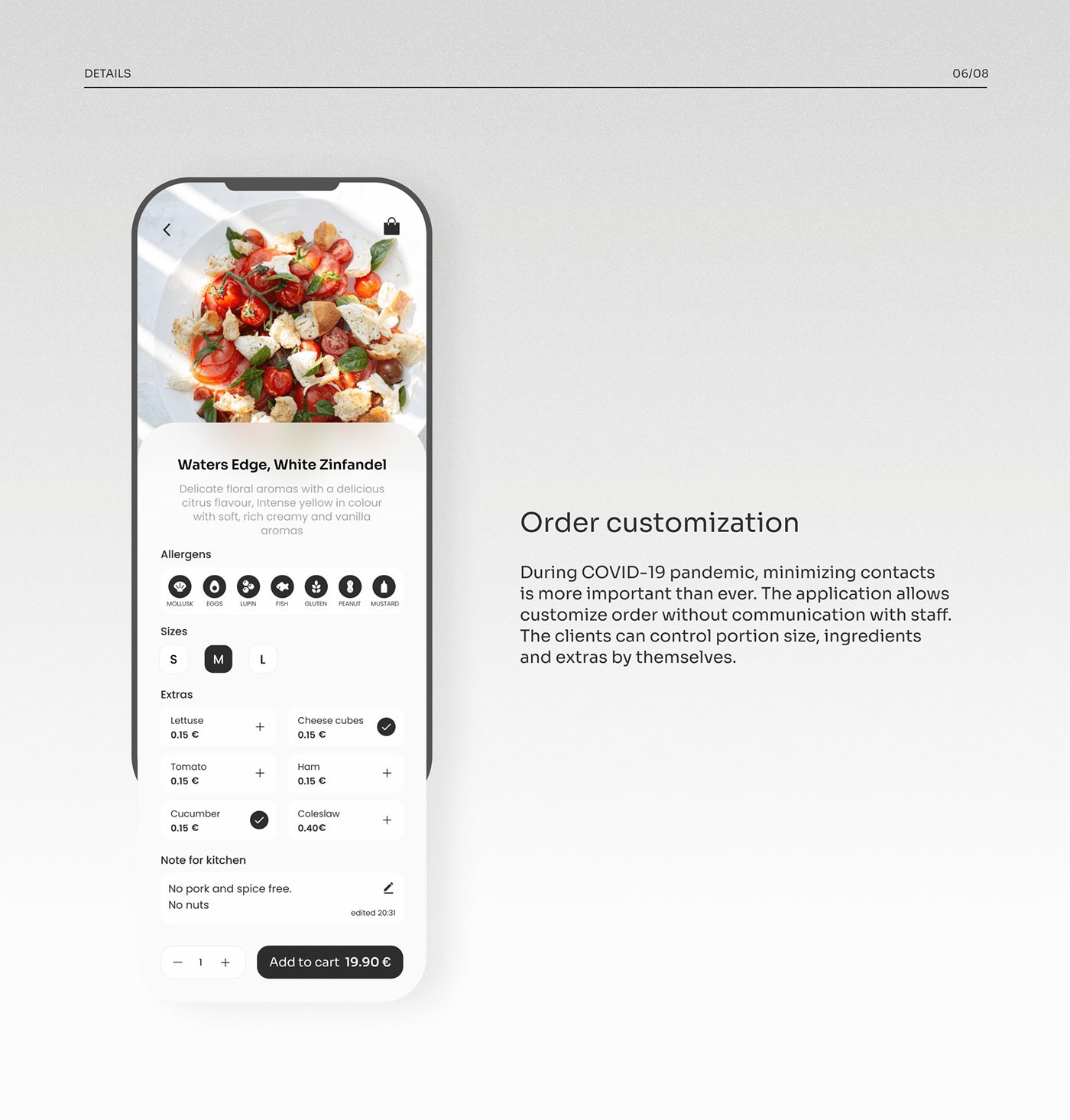 Appdesign COVID-19 food app Mobile app ordering app qr menu app restaurant menu Track Order translating app webapp