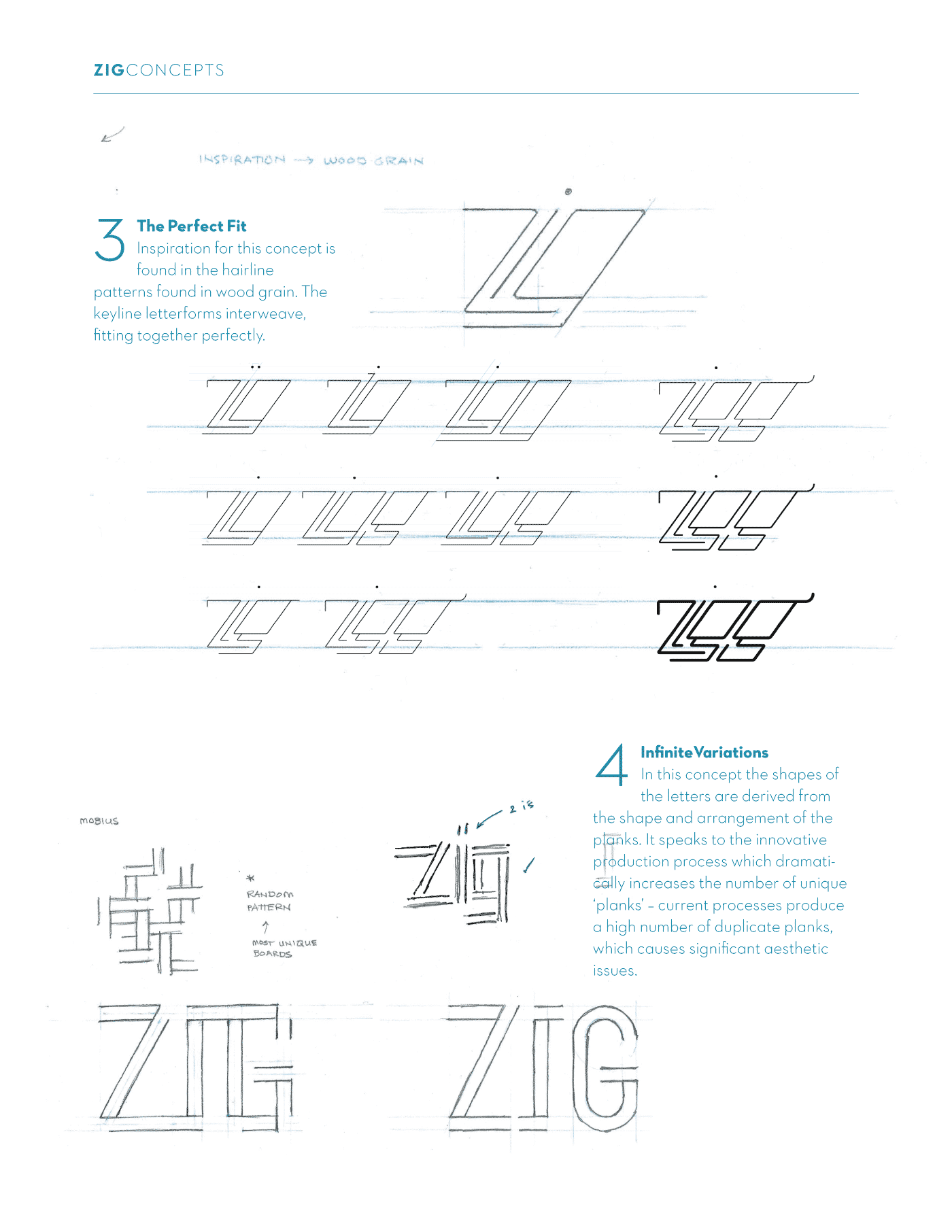 Adobe Portfolio flooring naming sketches iterations Concept Sketches