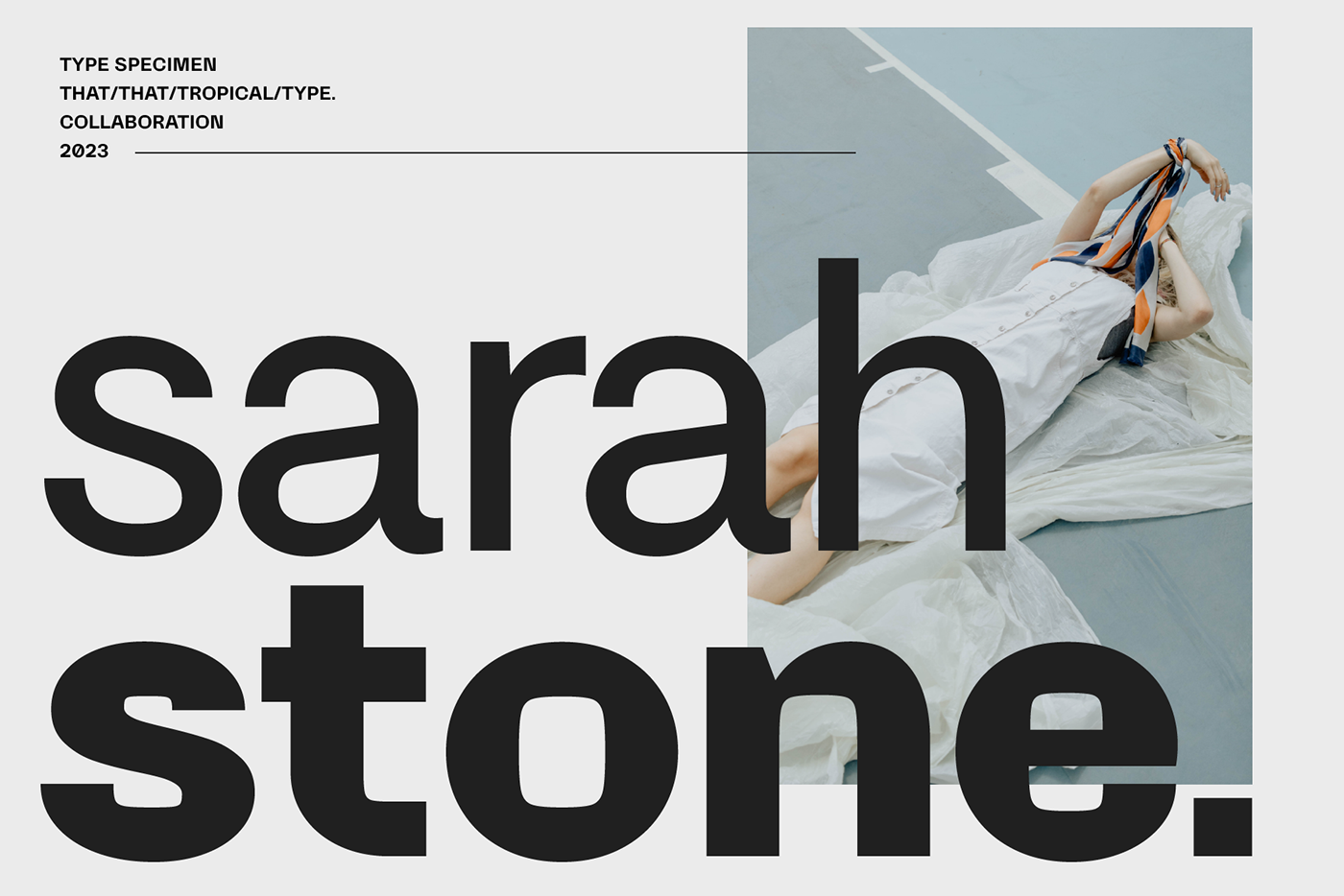 honey chrome variable font in two weights over an image of a woman on a tennis court