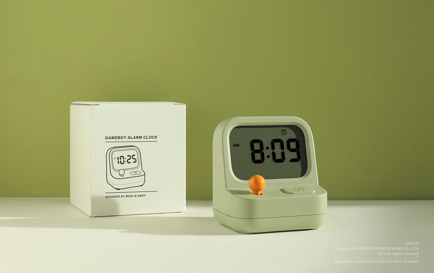 clock Muid product design 