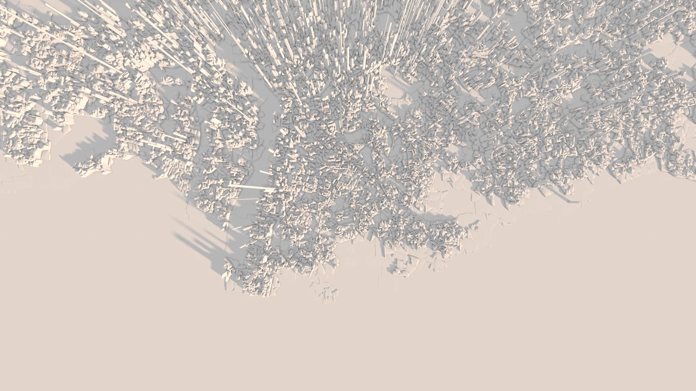 DANCE   data visualization Emergence fluids generative interactive installations Mapping particles ray-tracing