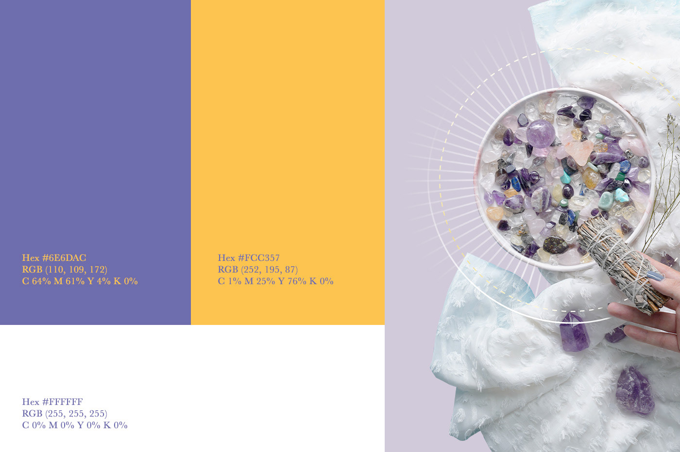 crystal gemstone Gems healing feng shui brand identity Logo Design visual identity Photography 