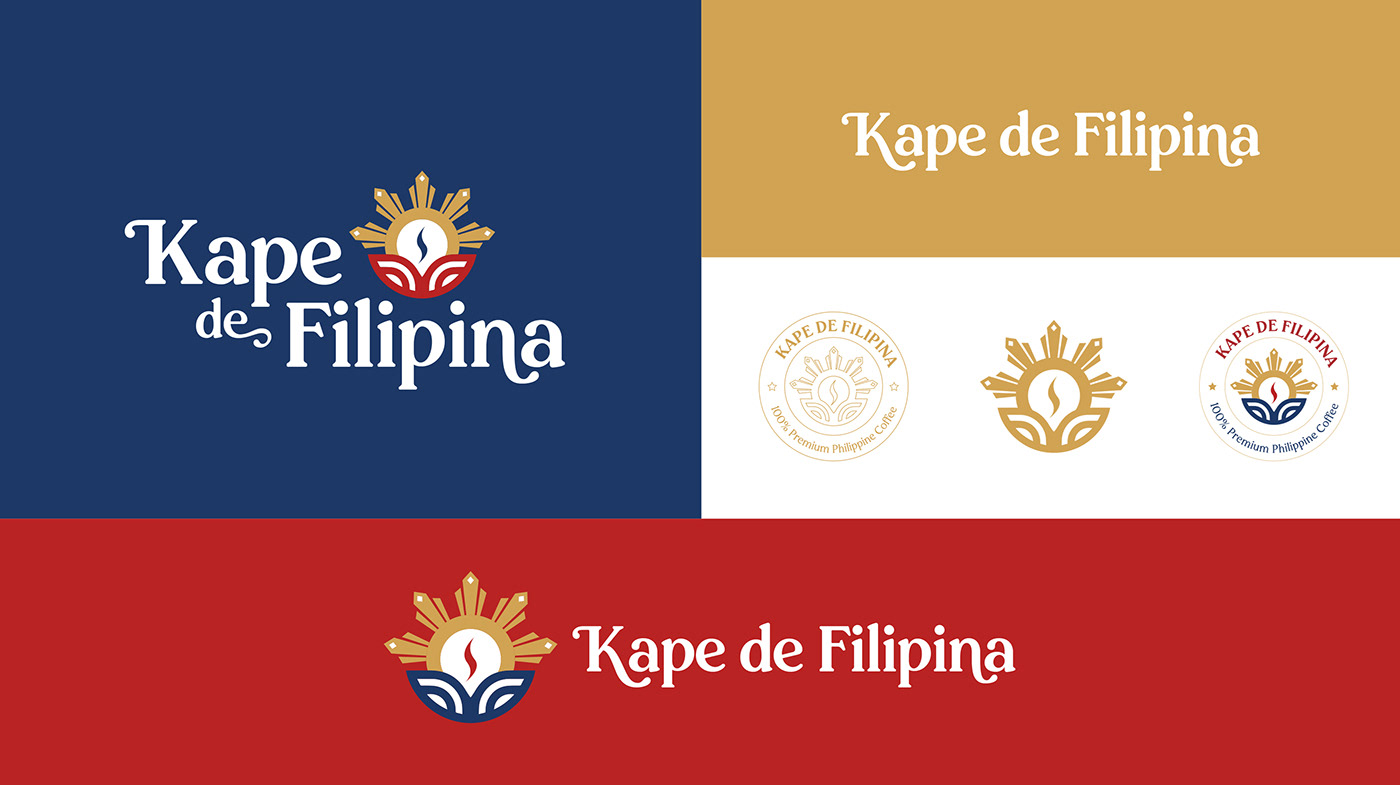 Coffee coffee brand coffee branding filipino indigenous KAPE Philippine Coffee philippine culture philippines weave