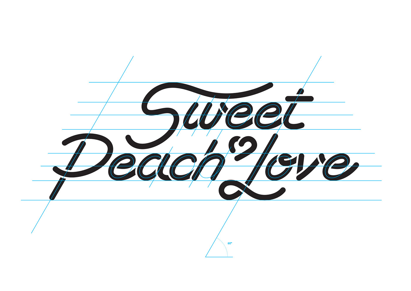 sweet peach Love brand purple logo color print Sportswear Surf