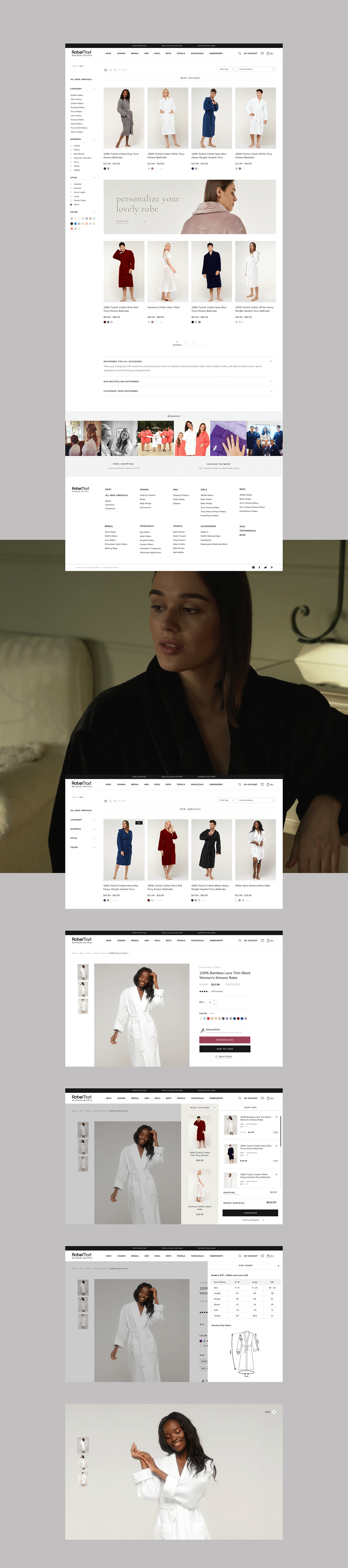 e-commerce shop Online shop Web Website UI ux Photography  branding  interaction