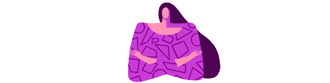 Mtv anxious purple pantone 2D Character emotion storyboard