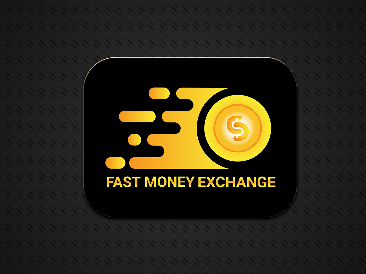 business corporate currency identity Logo Design modern money exchange typography  