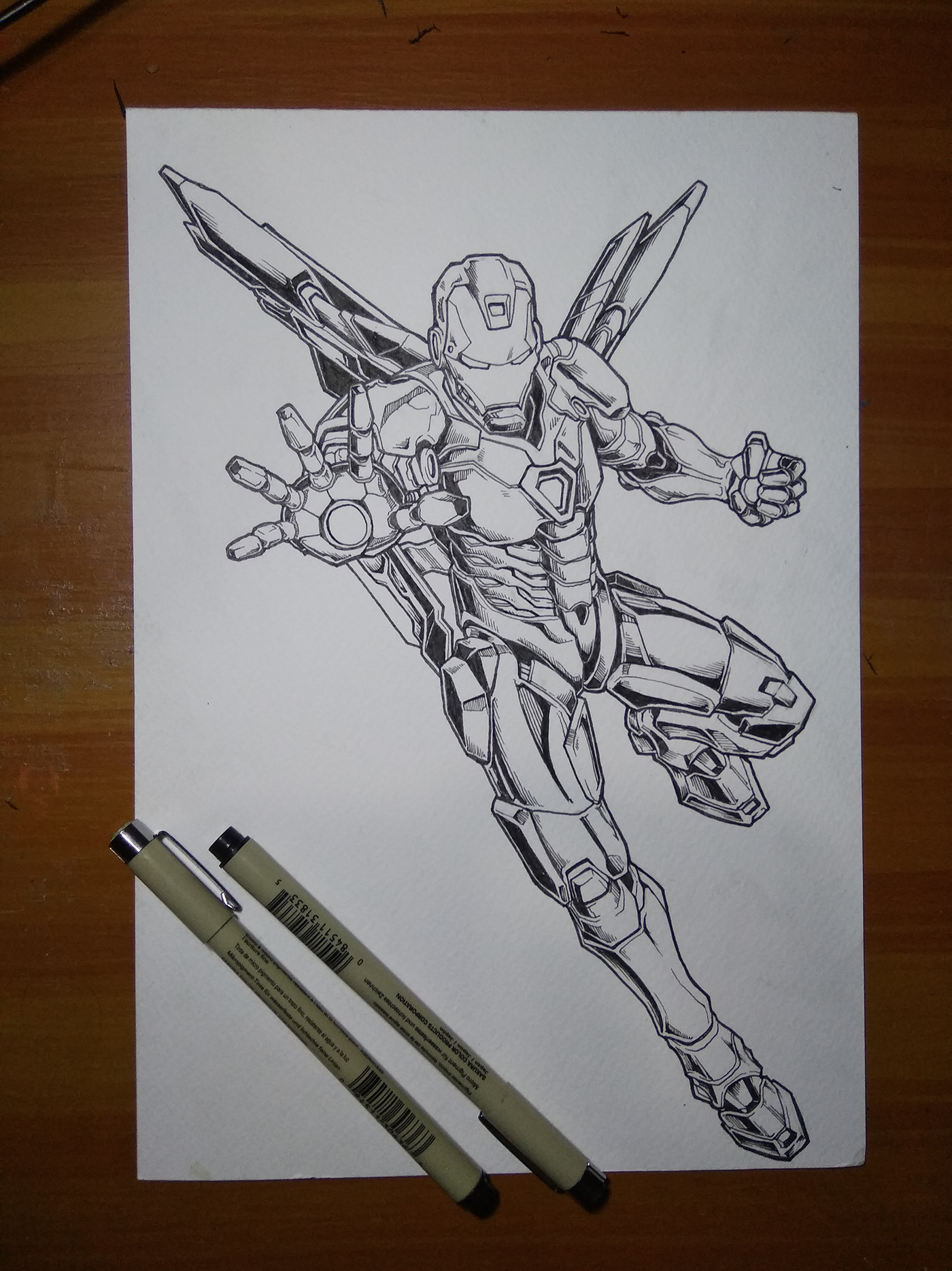 #sketch #ink #marvel #ironman #avengers
