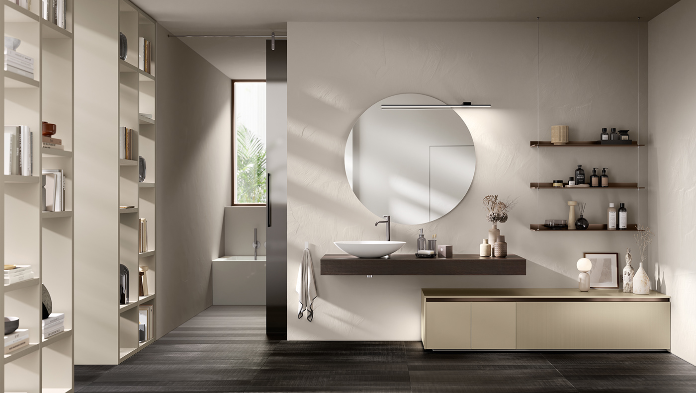 3D architecture bathroom CGI inspiration Interior interior design  Render rendering visualization