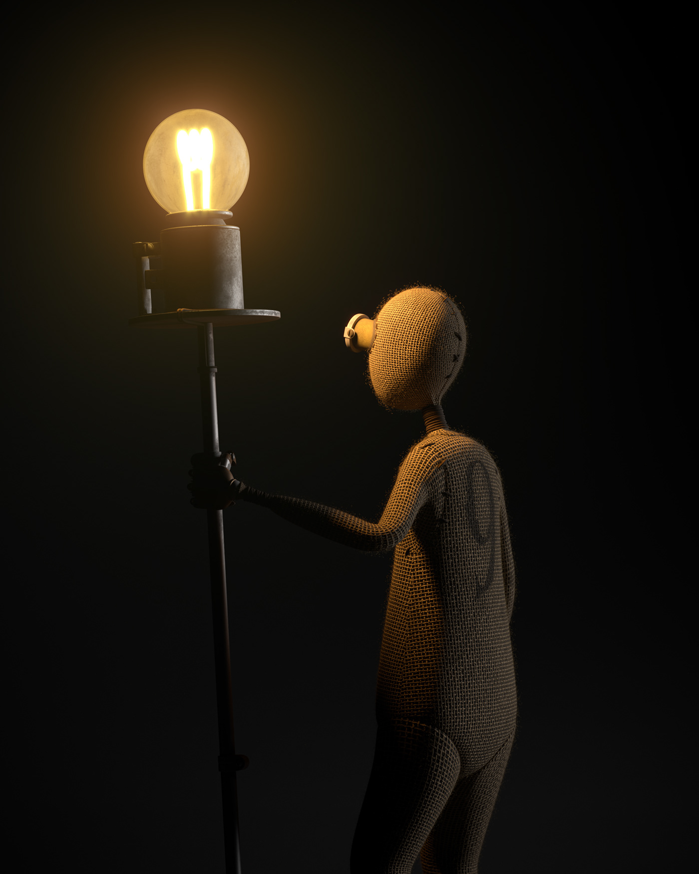 3D 3dmodel animation  cartoon Character figure modeling movie nine Render