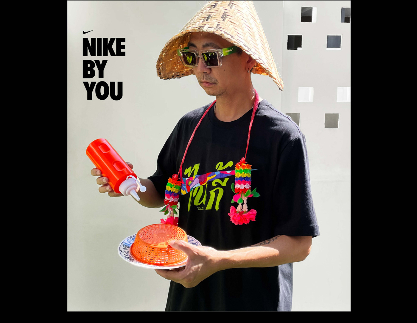 creative design Fashion  graphic design  ILLUSTRATION  Nike nike by you sports Thailand tikkywow