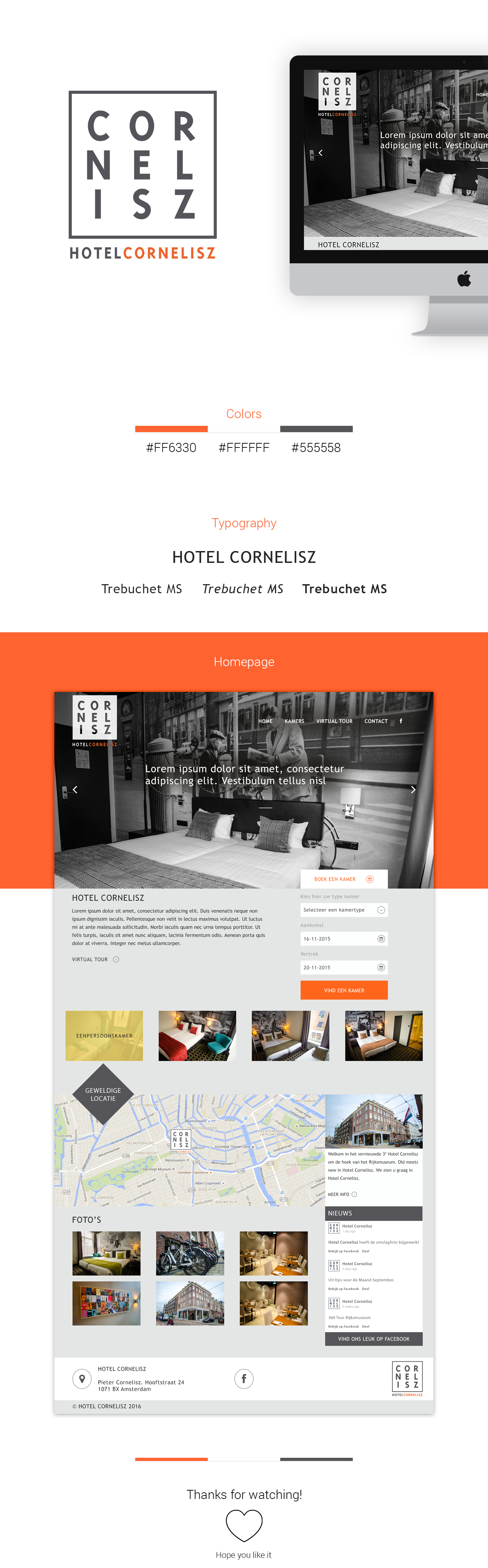UI ux Webdesign photoshop hotel dribbble dribbble invite  Responsive
