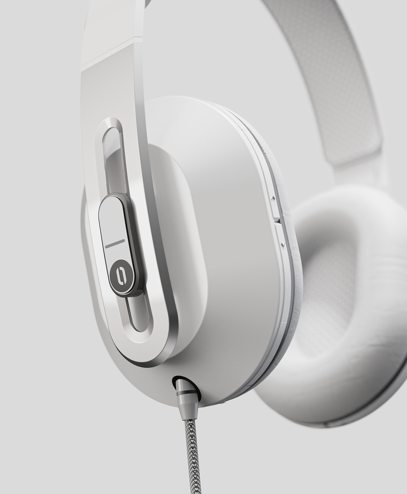 3D Rendering Auriculares earphones headphones industrial design  keyshot product visualization rendering Vieta Wireless Headphones