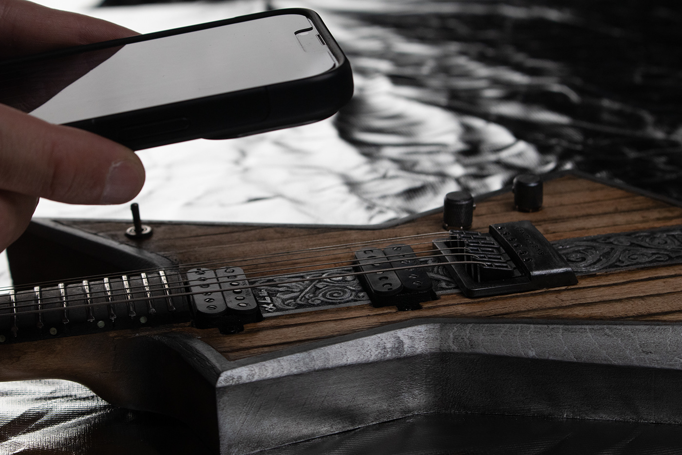 guitar handmade instruments Ola Englund Product Photography set design  Tiny wood Film   Photography 
