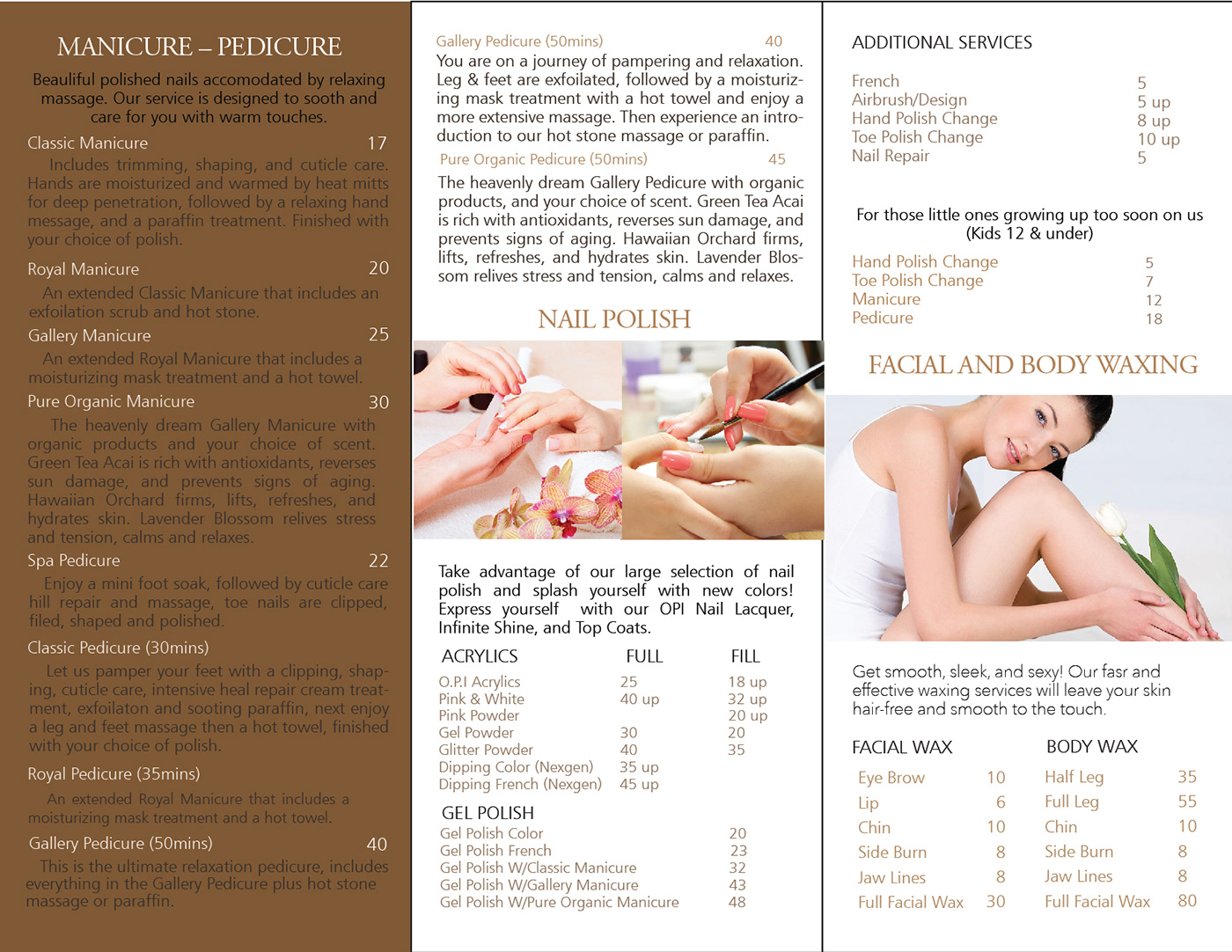 bussiness card flyer marketing   Advertising  nails beauty advertisement brocure nail Clasical design