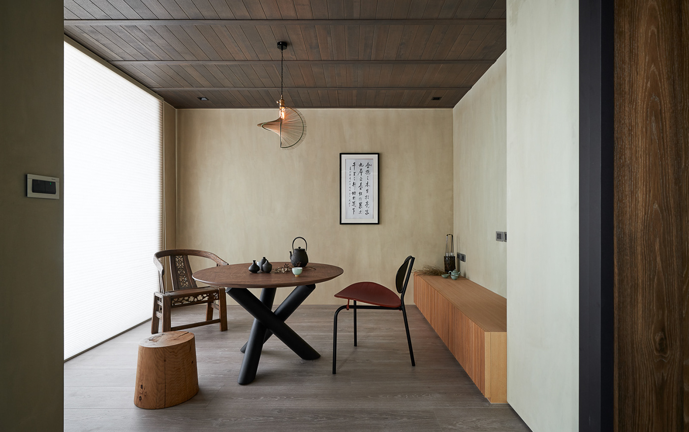 mix modern oldnew net curves livingroom HAO taiwan