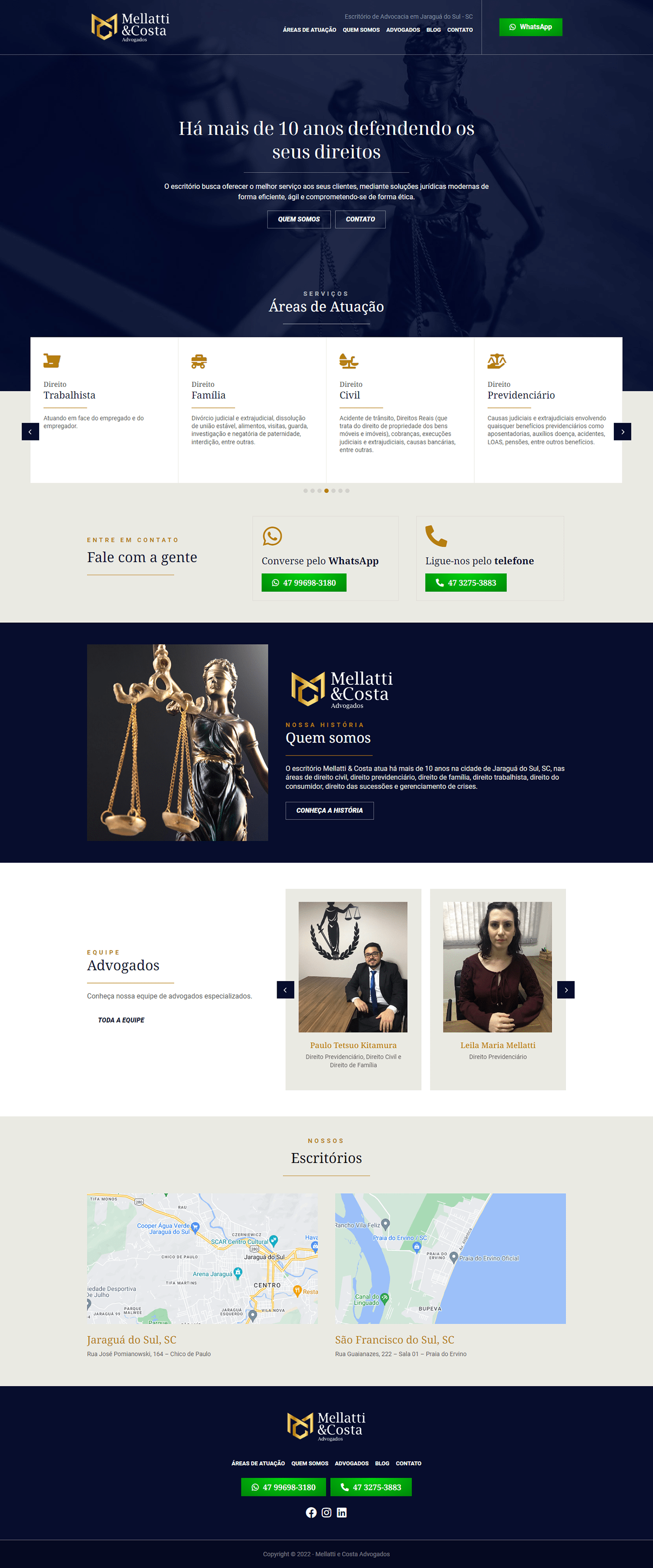 law lawyer UI/UX user interface Website