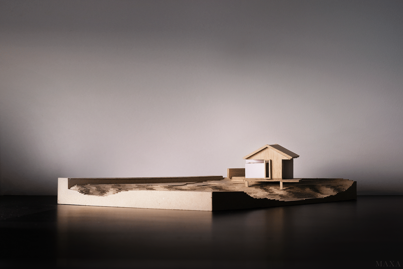 architectural concept design model ruralhouse maxa maxarchitectsvn maxavn