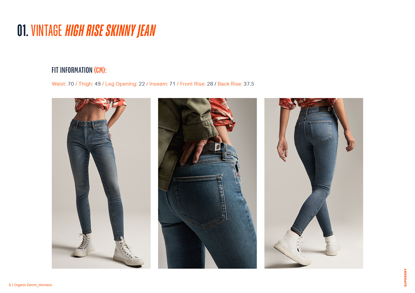 Clothing Denim design identity jeans Layout Lookbook oraganic superdry type