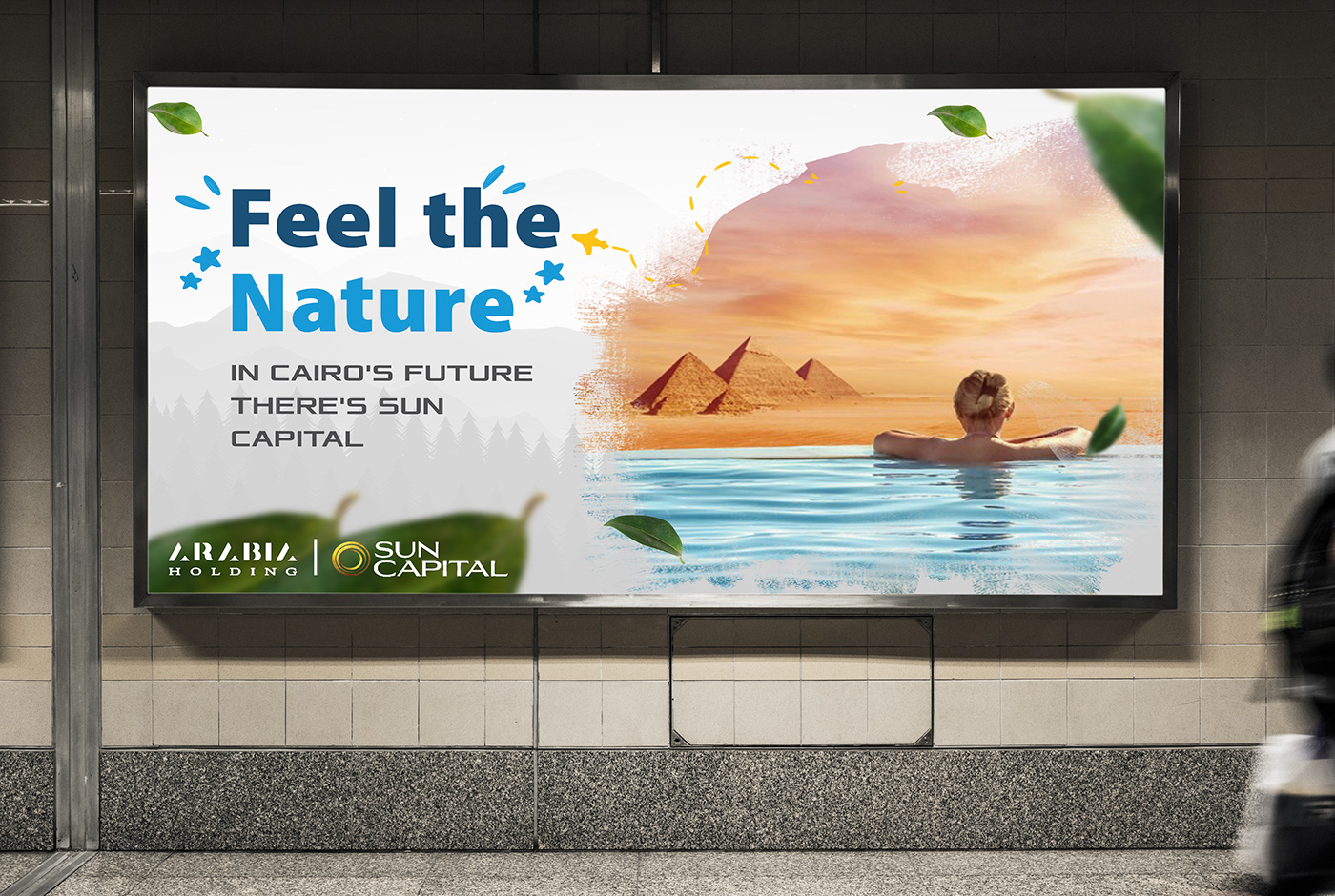 ads Advertising  Art Director capital creative egypt moeslah Outdoor Sun sun capital