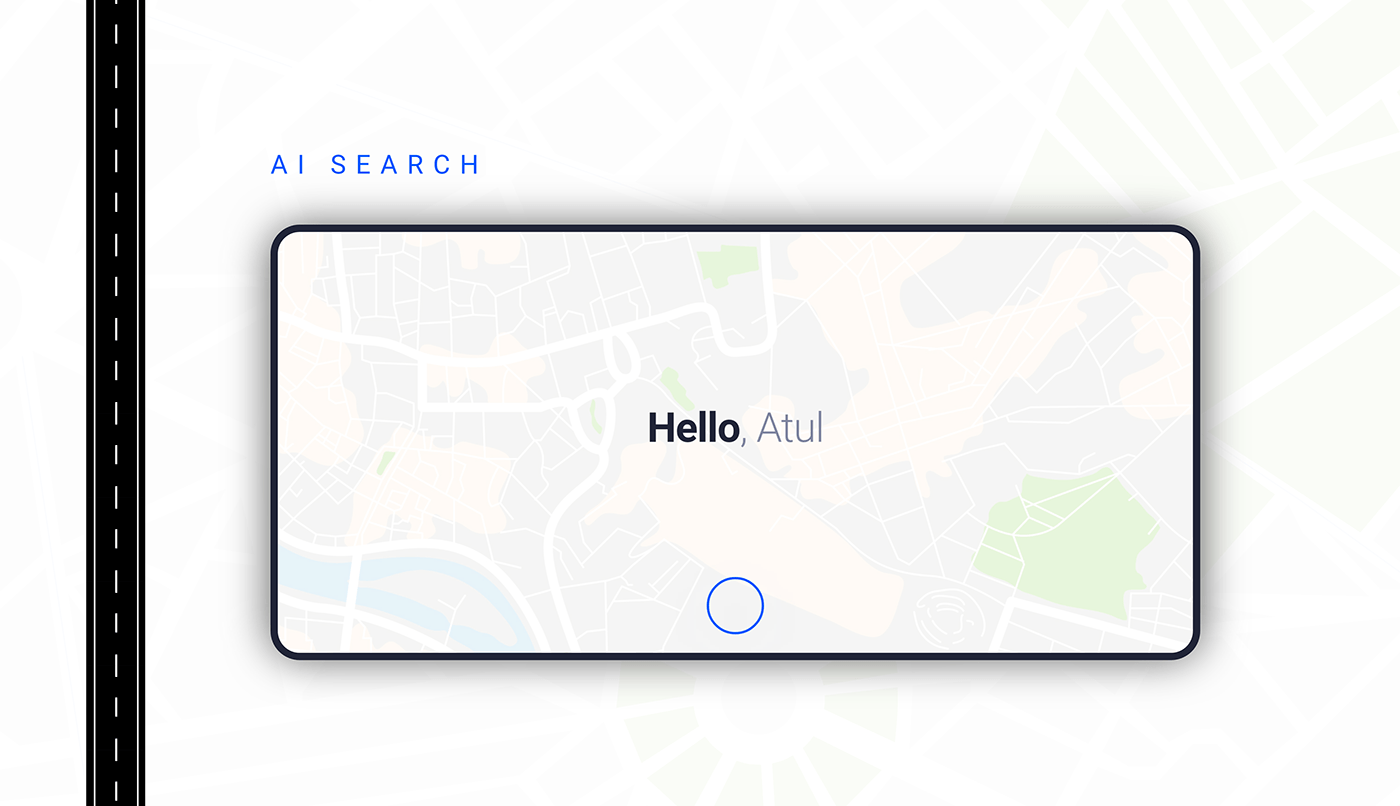app application car google map navigation UI ux