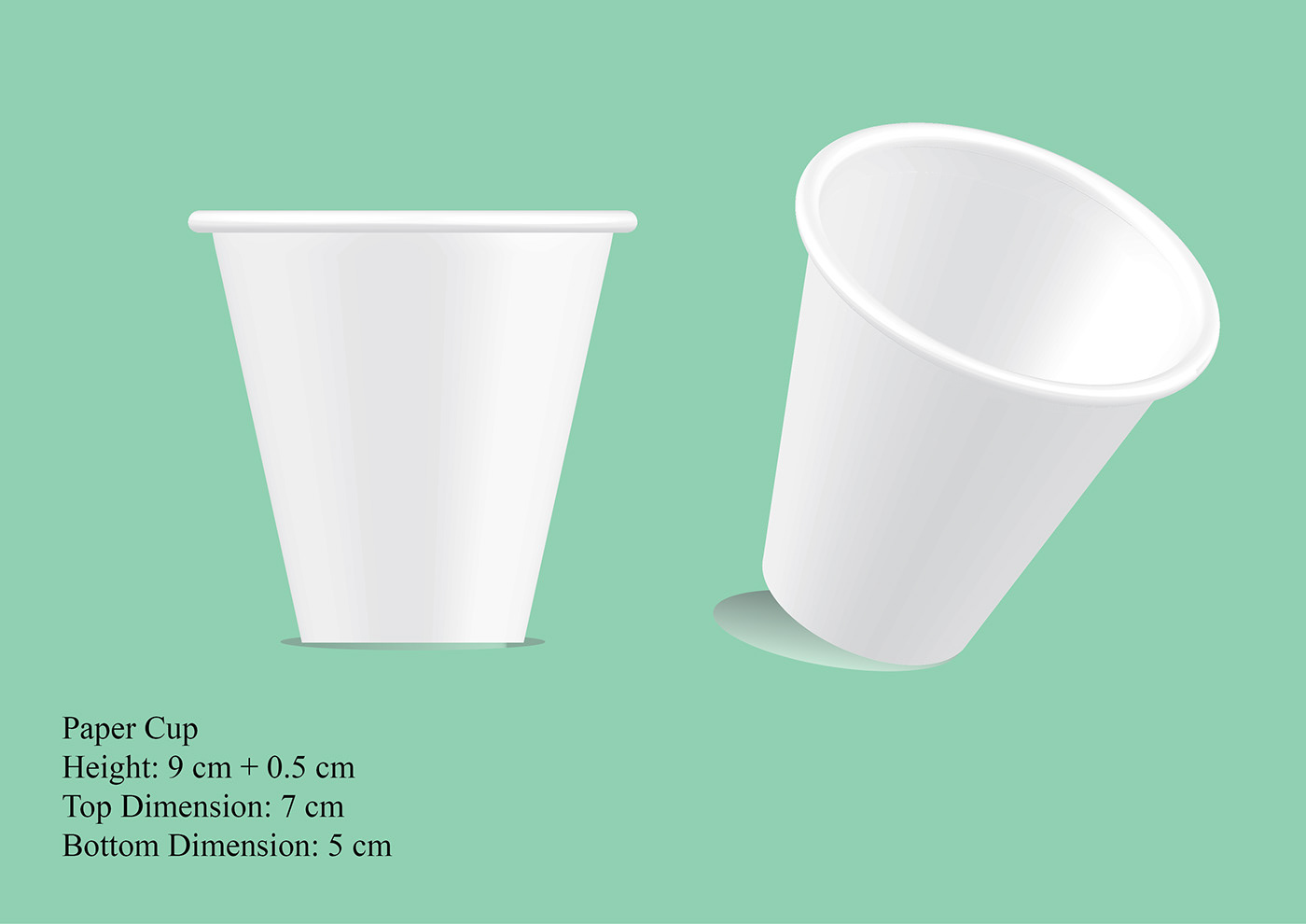 cup design Mockup