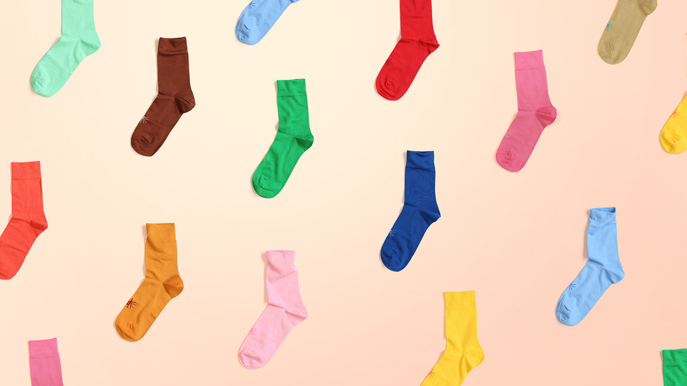 Adobe Portfolio flashtones socks clothes colours Flash