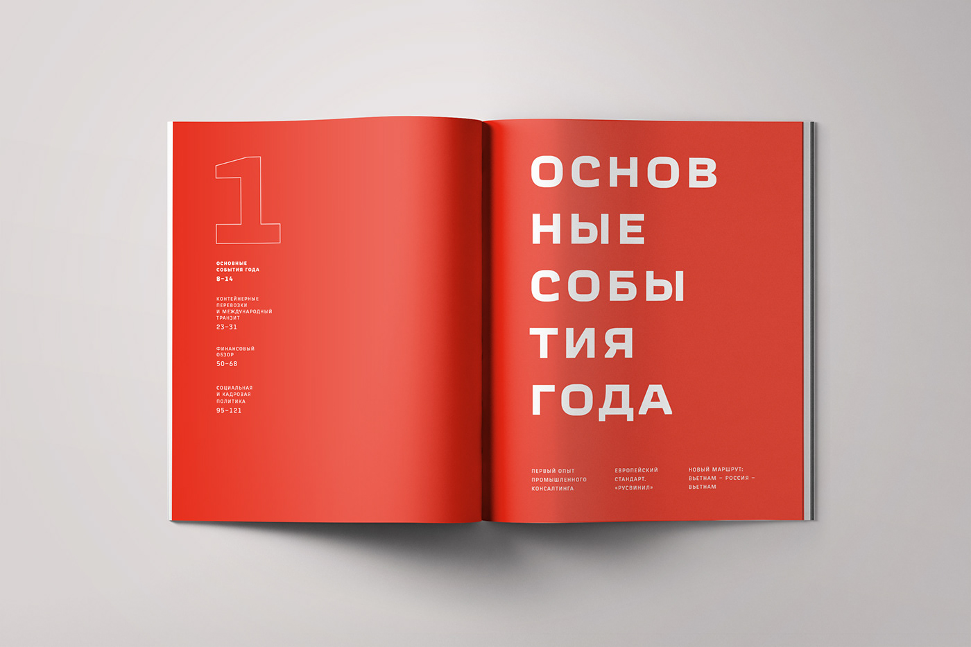 ANNUAL report design magazine Layout infographics RZD