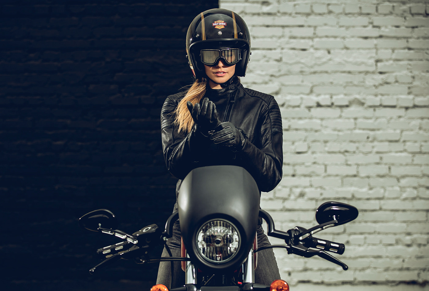 Advertising  Fashion  motorcycle harley