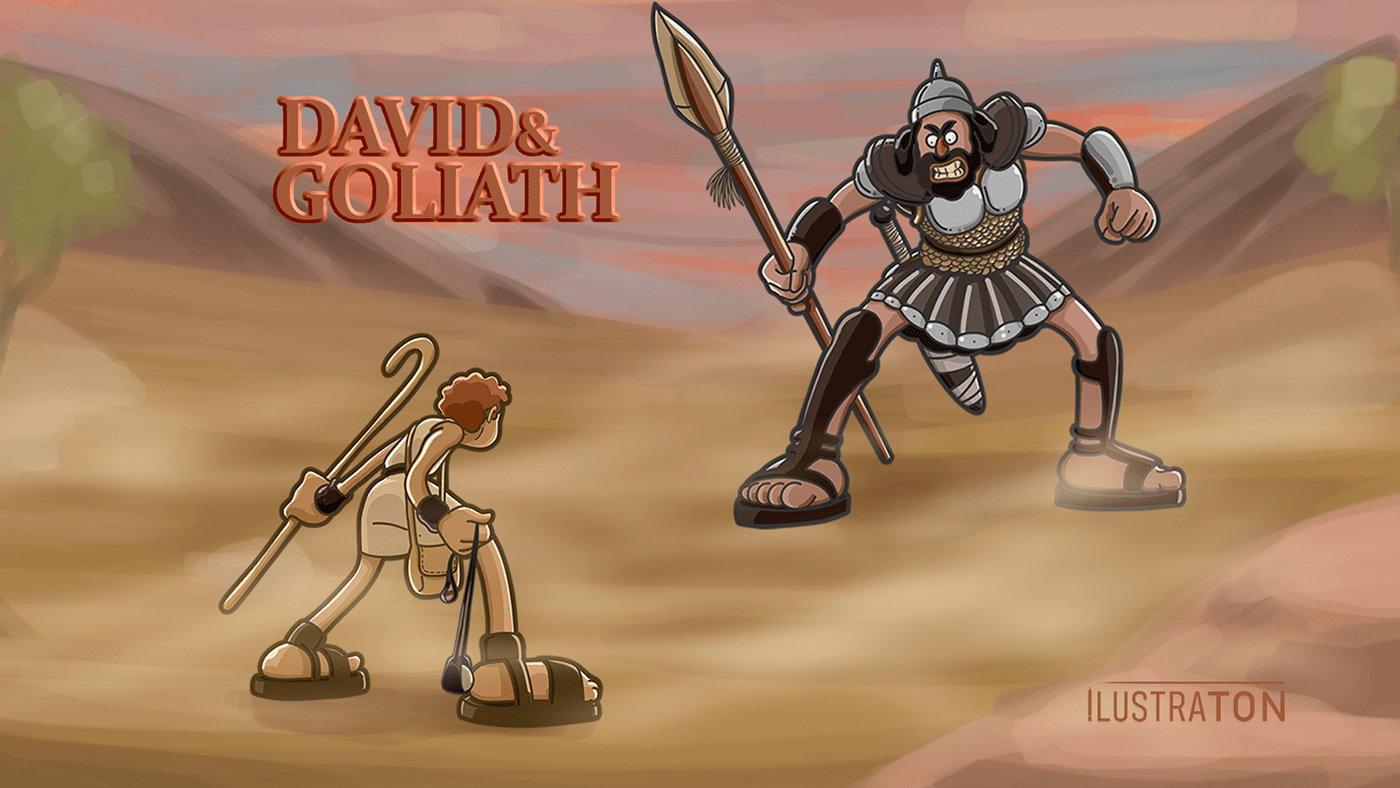 David & Goliath on Behance