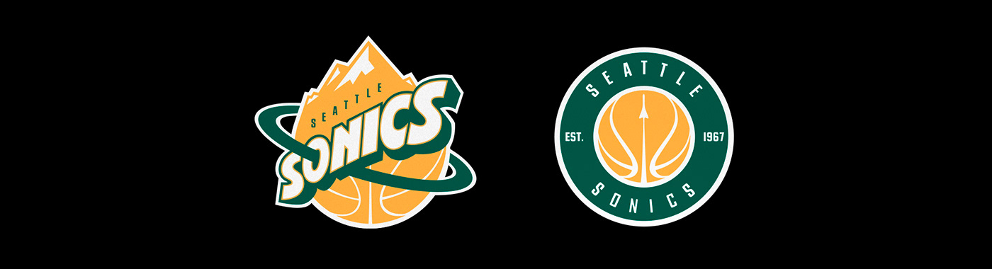 UNOFFICiAL ATHLETIC  Seattle Supersonics Rebrand